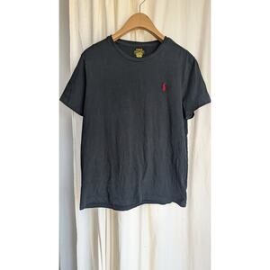 Polo Ralph Lauren Crew Neck Modern Classic Fit T-Shirt Mens L Black